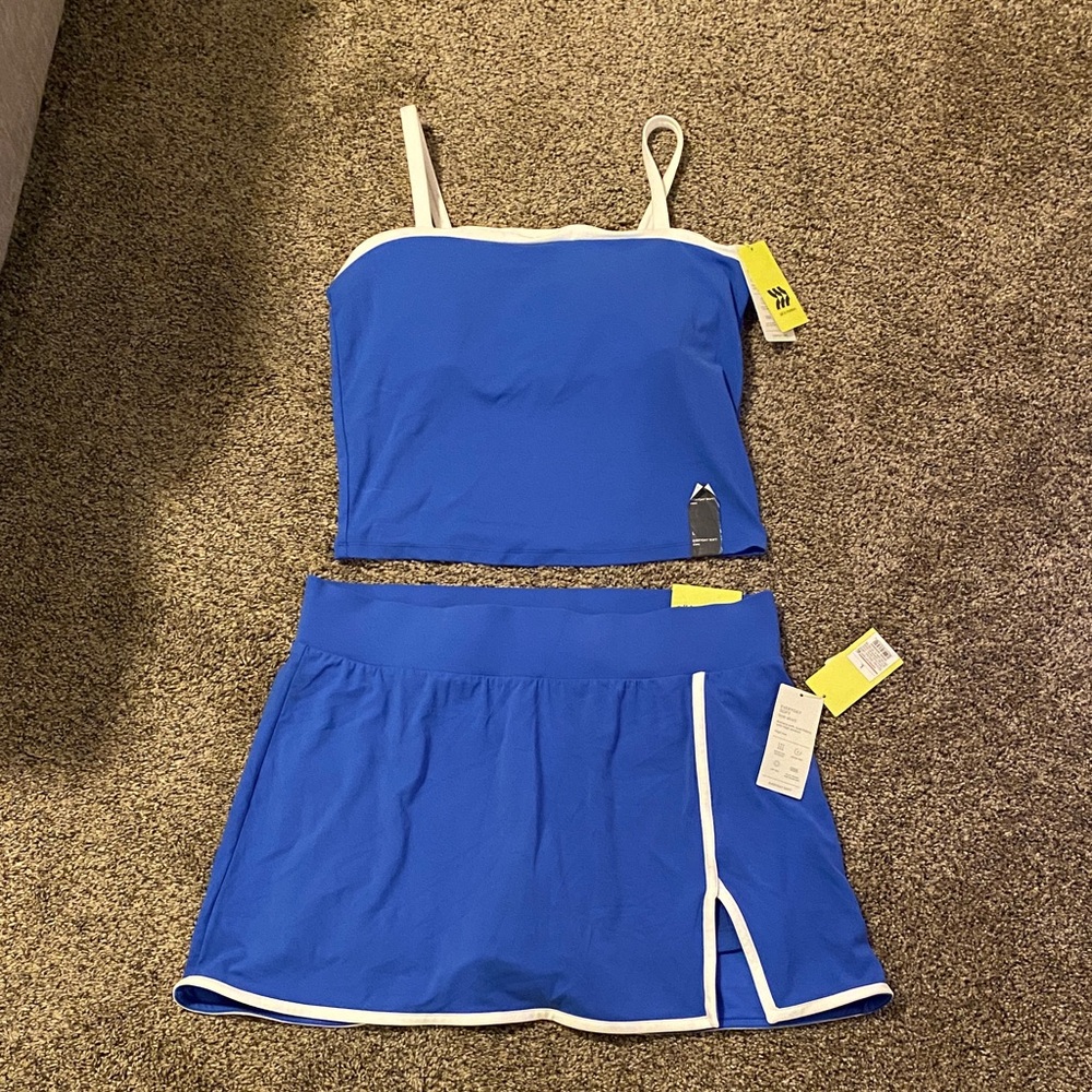 All in Motion Blue Athletic Set